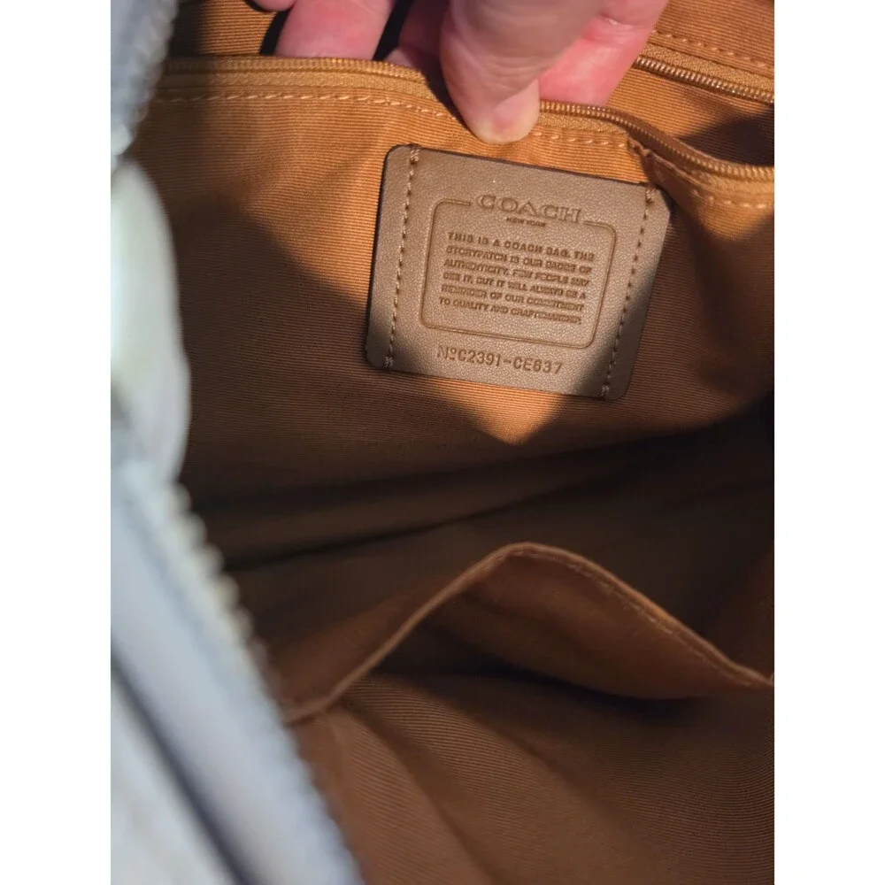 Coach Millie Satchel in Colorblock Signature Canvas